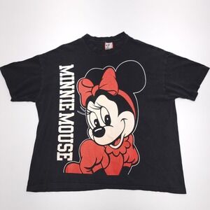 Vintage Walt Disney Minnie Mouse Double Sided Single Stitch T-Shirt 4XL XXXXL